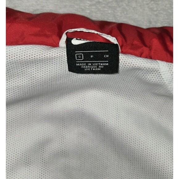 Nike Sportswear Windrunner Full Zip Hooded Jacket Mens Small Red White Blue - Picture 9 of 16